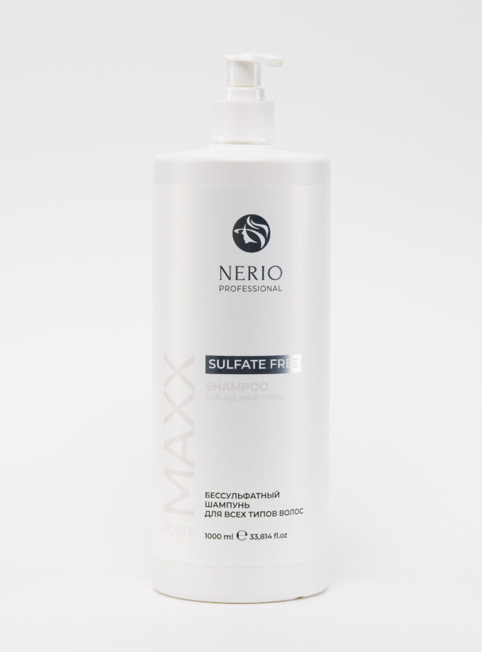 MAXX Point Бессульфатный шампунь с кератином Sulfat Free, 1000 мл