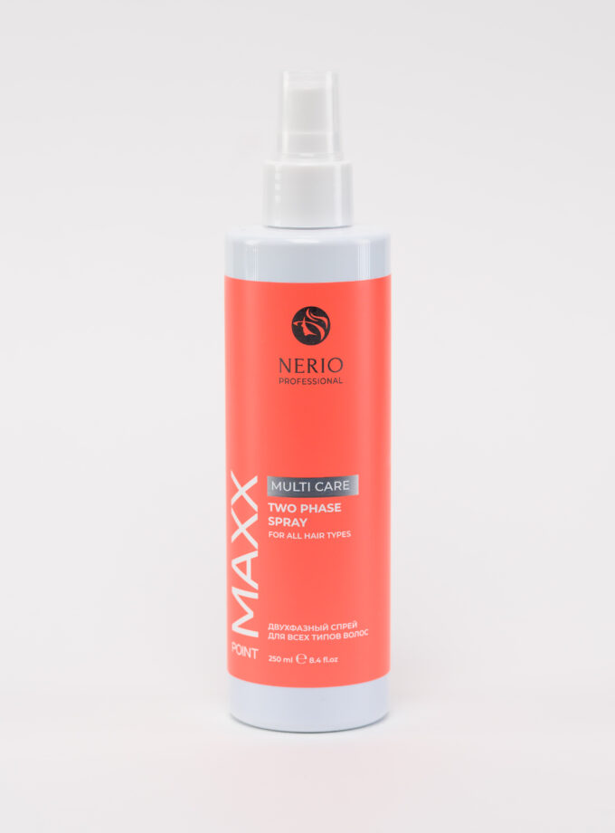 MAXX Point Двухфазный спрей для легкого расчесывания и блеска Multi Care витамином В3, 250 мл